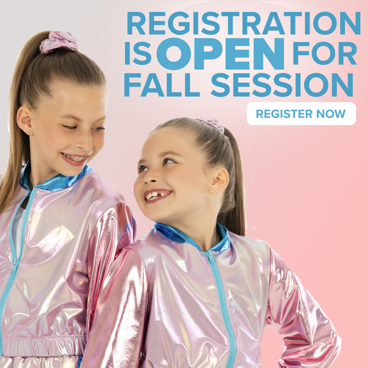 Fall registration now open.