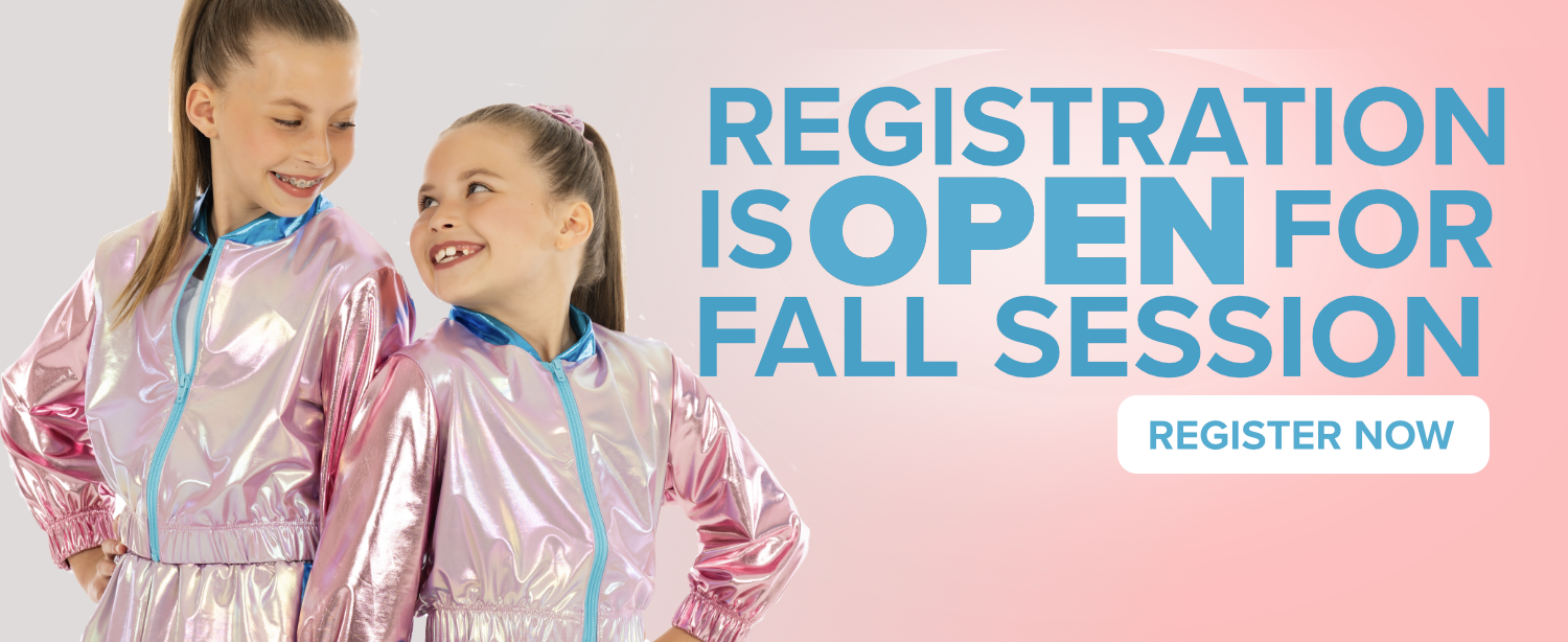 Fall registration now open.